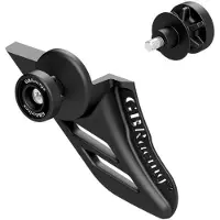 Gbr Set de protection de chaîne inférieur noir pour Kawasaki Ninja 400