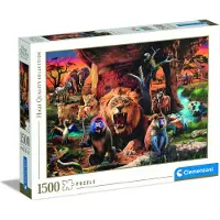 Clementoni Puzzle CLE 1500 HQ La Société Tribale 31724