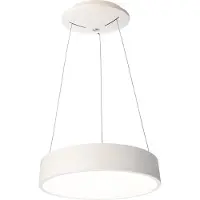 LIGHT IMPRESSIONS Deko-Light 342123 Suspension Sculptoris 45 , blanc mat