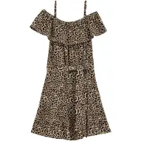 We fashion Robe noisette / noir
