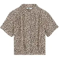 We fashion Chemisier cappuccino / noir