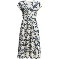 Swing Robe marine / blanc naturel