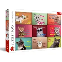 Trefl puzzle Funny cats 1500 pcs