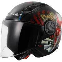 LS2 OF616 Airflow II Happy Dreams Casque jet