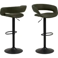 Ebuy24 Gramma Tabouret de bar, vert.
