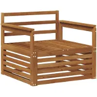 vidaXL , lot de 2 canapés d'extérieur, couleur naturelle