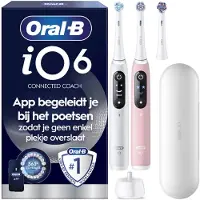 Oral-B iO Series 6N Lot de 2 Blanc + Rose
