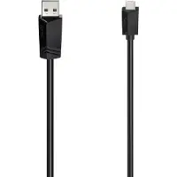 Hama 00200607 câble USB USB 2.0 0,75 m Micro-USB A USB A Noir