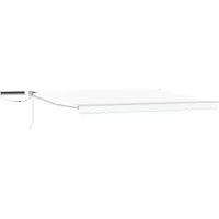 vidaXL Store électrique rétractable blanc 4 x 3 m