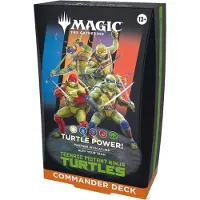 Magic the gathering Cartes à Collectionner : Teenage Mutant Ninja Turtles Commander Deck 4 Unités