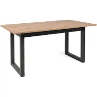 Concept-Usine Table à manger industrielle en bois extensible 10 personnes KOTOR