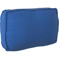 vidaXL Coussin pour dossier de palette Bleu royal 70 x 40 x 12 cm