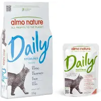 Almo nature Daily Sterilised au thon pour chat stérilisé