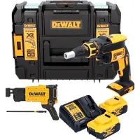DeWalt DCF 620 P2T Visseuse pour cloisons sèches sans fil 18 V 30 Nm Brushless + 2x batterie 5,0 Ah + chargeur + TSTAK