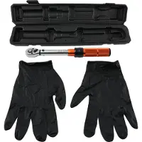 MaXpeedingrods ClšŠ dynamomšŠtrique en aluminium 1/4" 2-20 Nm pour voiture, všŠlo, moto, 72 dents