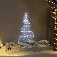 vidaXL Best Möbel LED Sapin de Noël avec 112 LED Blanc froid 182 cm Métal - Sapins de Noël artificiels Cloris Nouveau8086001 1parcel