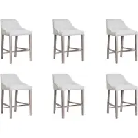 Xl Moebel Gmbh 6x Tabouret de Bar Tabouret de Bar Comptoir Chaise Set Chaises Polste Chesterfield Design Style