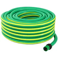 Syfax Tuyau de jardin 5 couches Vert et jaune 3 / 4'' 30 m PVC