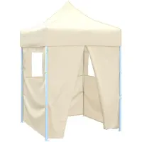 Syfax Tente de fête Crème 200 x 200 x 315 cm Tissu Oxford