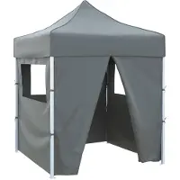 Syfax Tente de fête Anthracite 200 x 200 x 315 cm Tissu Oxford