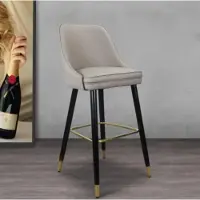Xl Moebel Gmbh Tabouret de bar Chaise de bar Meuble de bar Lounge Tabouret design Pieds en acier