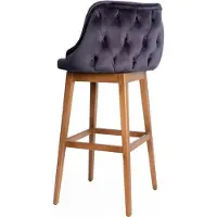 Xl Moebel Gmbh Tabouret de bar design chaises chaise de comptoir fauteuil de bar tissu fauteuil de luxe rembourré
