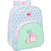 Safta Pembe The Pink Cat 10l 26x34x11 Cm Small Backpack Vert,Bleu Enfants