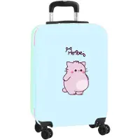 Pembe The Pink Cat 40.1l 34.5x55x20 Cm Trolley Bag Bleu Enfants