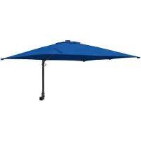 Syfax Parasol de jardin 248,5 x 247,5 x 160 cm Polyester et Acier
