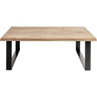 Xl Moebel Gmbh Designer table basse table en verre canapé commander tables tables brun bois loft meubles