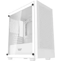 Darkflash M305 computer case without fans (White) (ITX), Boîtier PC, Blanc