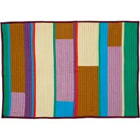 Hubsch - Pavilion Plaid Block Burgundy/Multi