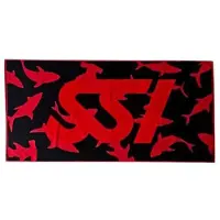 Ssi Sharks Towel Noir 80 x 170 cm