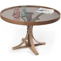 Xl Moebel Gmbh Luxe Table basse Salon Rond Table à café Meubles Designer Aménagement