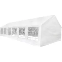 Syfax Toile et panneaux latéraux pour tente de réception 12 x 6 m