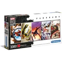 Clementoni Marvel 80th Anniversary Panorama Puzzle Personnages CLMT39546