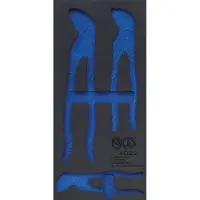 Bgs Garniture pour servante d'atelier 1/3 vide pour art. 4022 - 4022-1