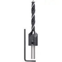 Bosch 2608596394 - Mèche hélicoïdales à bois avec fraise à lamer 7 x 60 x 105 mm