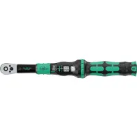 Wera 05075693001 Click-Torque Lock A5 R/L Clé Dynamométrique Avec Cliquet Réversible - 2,5-25 Nm - 1/4" - Droite/Gauche