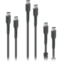 SBS TEKITCC3IN1K câble USB USB 3.2 Gen 1 (3.1 Gen 1) 2 m USB C Noir