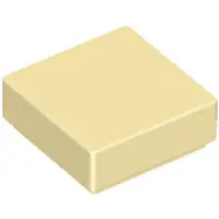 LEGO 1x1 carreaux 3070 - 250 pièces beige