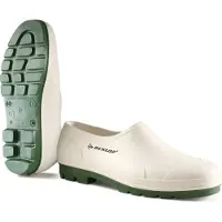 Dunlop Galoches PVC Bicolour Wellie Shoe OB blanc selon EN ISO 20347:2012 OB FO CI SRA blanc taille 40
