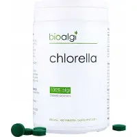 Bioalgi Bioalgue Chlorella - Complément alimentaire à paroi cellulaire éclatée (400 comprimés)