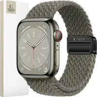 Tech-Protect Nylonmag Apple Watch 4/5/6/7/8/9/Se/Ultra 1/2 (42/44/45/49mm) Gris olive