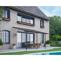 Palram Pergola 13m² gris anthracite - - 705600 - capri