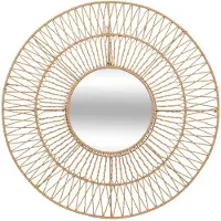 By Lille Vilde Miroir à corde Millie - Diamètre de 75 cm