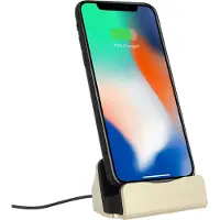Avizar Station d'accueil iPhone Charge & Synchronisation connecteur Lightning - Or