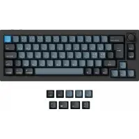 Keychron Q2 Pro (noir/bleu-gris, DE-Layout, K Pro Red, Hot-Swap, cadre aluminium, RGB)