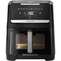 OBH Nordica Easy Fry Silence Vision Air Fryer, 7L, black, Friteuse, Noir
