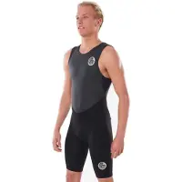 Rip Curl Dawn Patrol Short John 2 Mm Sleeveless Back Zip Shorty Noir 2XL Homme